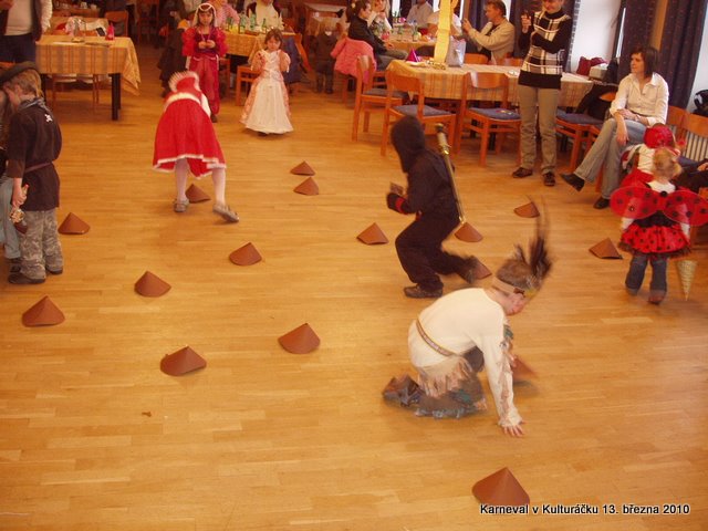 Maškarní pro děti v Kulturáčku
