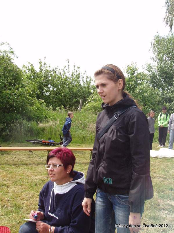 Dětský den na zahradě školy